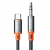 Кабель McDodo Castle Series Type-C to 3.5mm Male Cable 1.2m CA-0820 Black