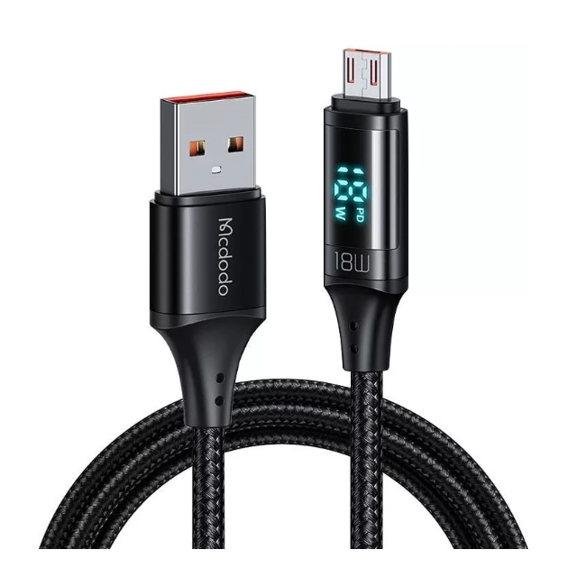 Кабель McDodo Digital HD Micro USB Data Cable 1.2m CA-1070 Black