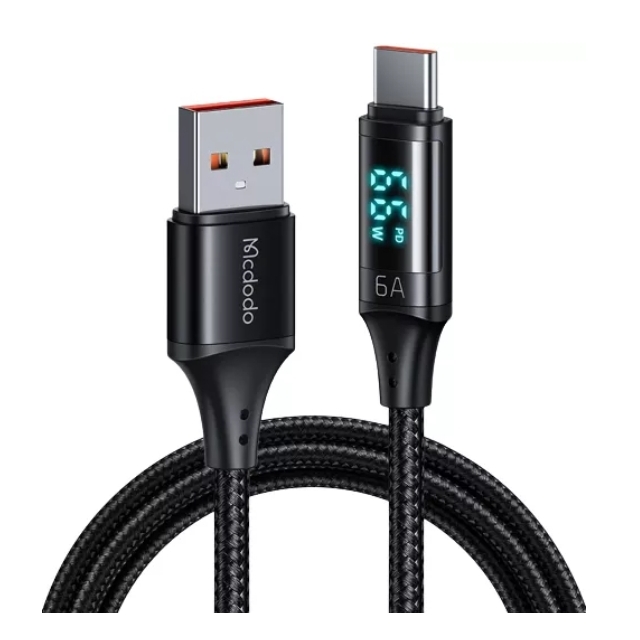 Кабель McDodo Digital HD Type-C 6A Data Cable 1.2m CA-1080 Black