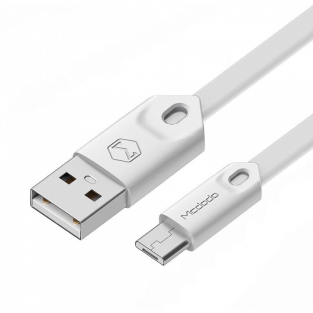Кабель McDodo Gorgeous Series Micro USB Cable 1m CA-0430 White