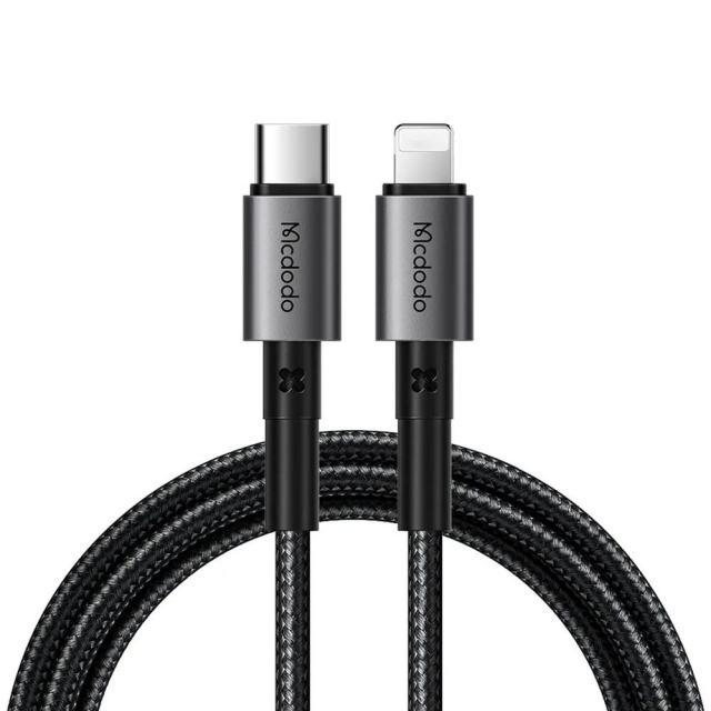 Кабель McDodo Prism Series 36W Type-C to Lightning Data Cable1.8m CA-2851 Black