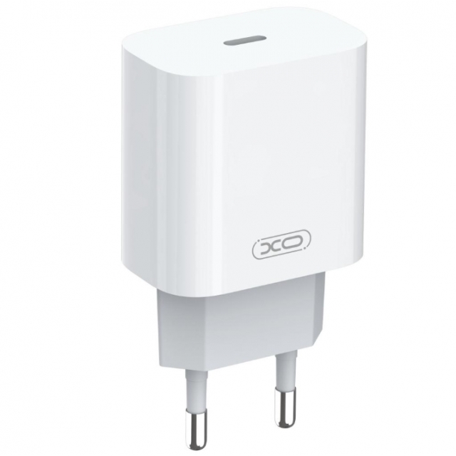 СЗУ XO A829 120167C-EU1   EU 20W PD Fast Charger Materials are CE certified White (A829)