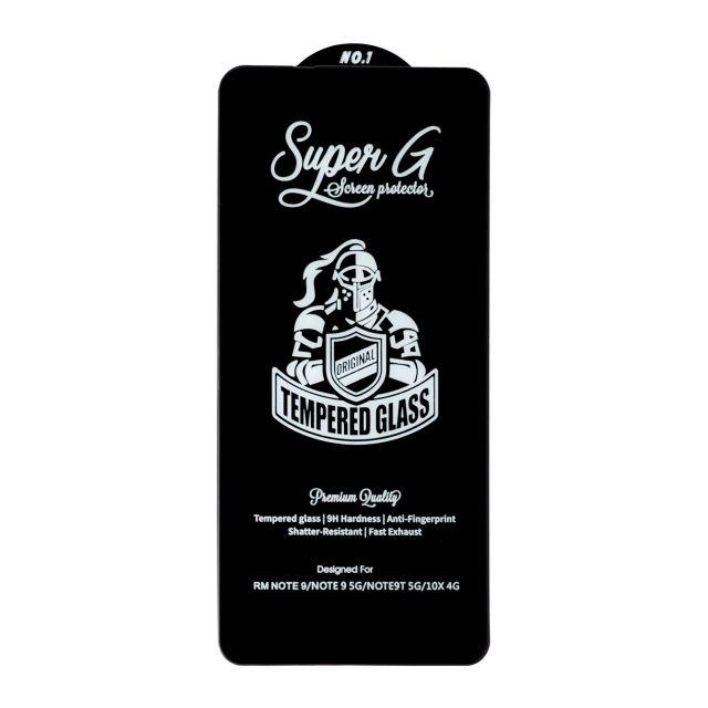 Защитное стекло Super G Xiaomi Redmi Note 9/Note 9 5G/Note 9T 5G/10X 4G