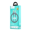 Кабель Hoco U121 Gold standard Transparent Discovery Edition 60W data cable T-C to T-C Black (U121)