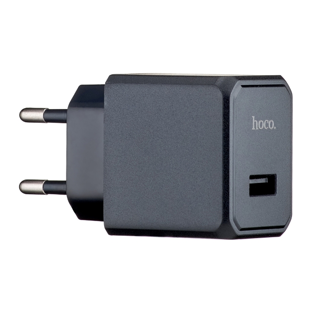 СЗУ Hoco CS11A Ocean single port charger (EU) Black (CS11A)