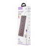 Сетевой фильтр Hoco AC14A Rico 5-position socket (PD30W/1C3A) (EU) Black (AC14A)
