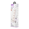 Сетевой фильтр Hoco AC14A Rico 5-position socket (PD30W/1C3A) (EU) White (AC14A)