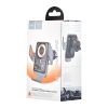 Холдер Hoco HW7 Transparent Discovery Edition wireless fast charg car holder (air outlet) Metal Gray