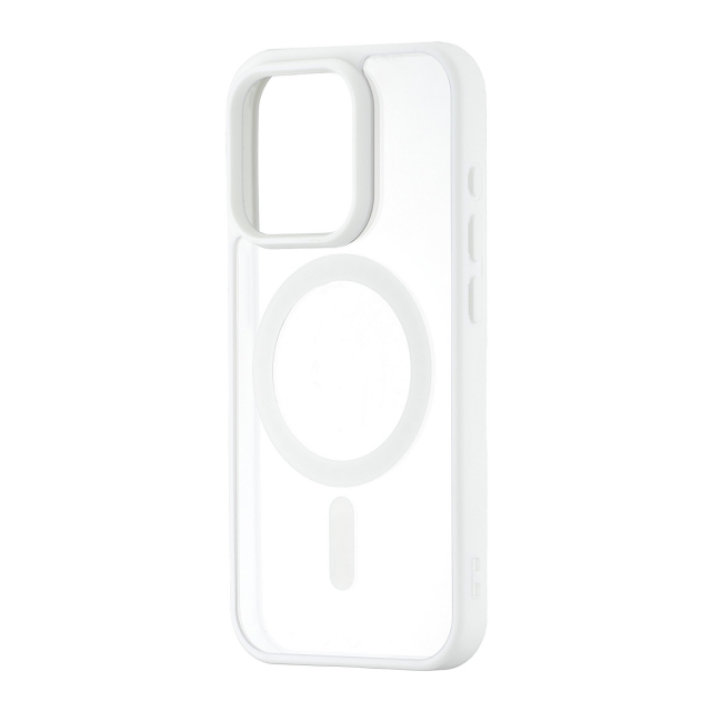 Чехол Color Edge with MagSafe iPhone 15 Pro White