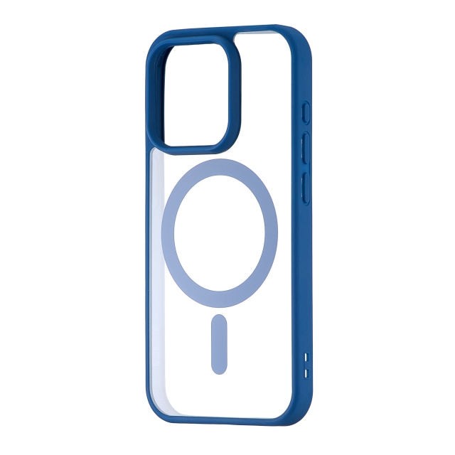 Чохол Color Edge with MagSafe iPhone 15 Pro Navy Blue