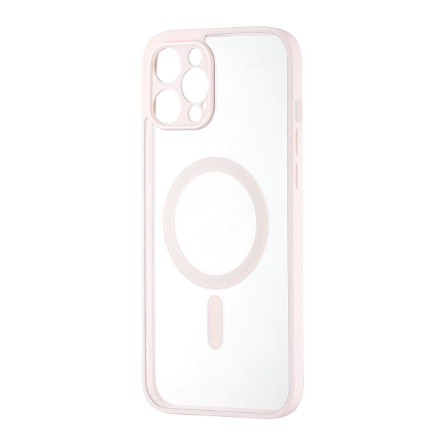 Чехол Color Edge with MagSafe (Protected Camera) iPhone 12 Pro Max Pink