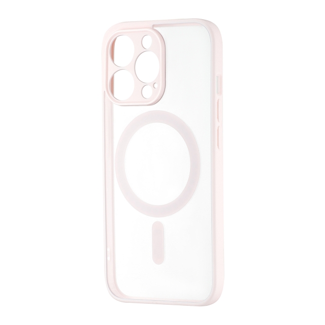 Чехол Color Edge with MagSafe (Protected Camera) iPhone 13 Pro Pink