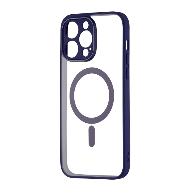 Чохол Color Edge with MagSafe (Protected Camera) iPhone 14 Pro Max Deep Purple