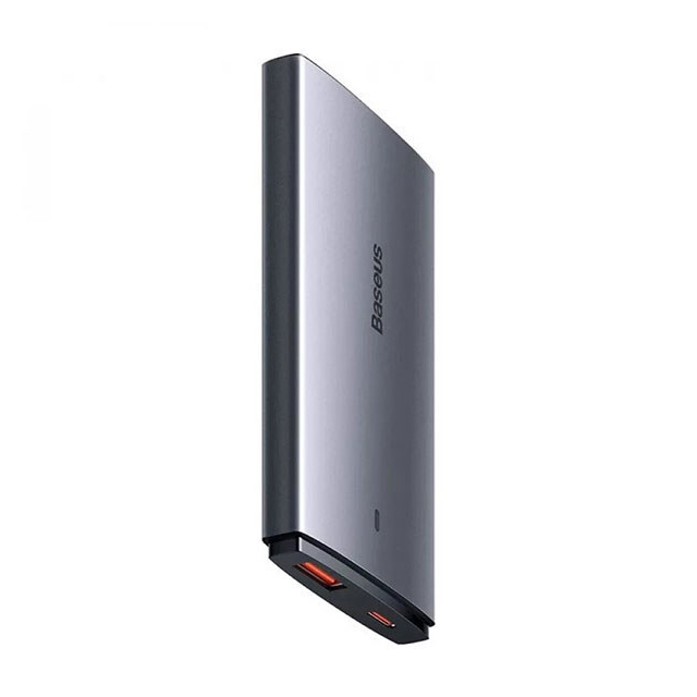 СЗУ Baseus GaN5 Pro Ultra-Slim Fast Charger C+U 65W (Overseas Edition) Gray (CCGP150113)
