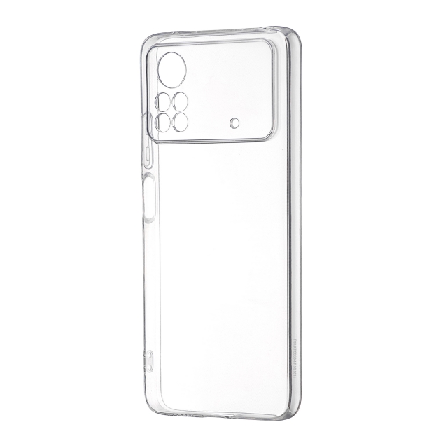 Чохол Silicone Case WS Protected Camera Xiaomi Poco X4 Pro 5G Прозорий