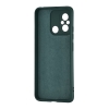 Чехол TPU Colorful Protected Camera Xiaomi Redmi 12C/Redmi 11A/Poco C55 Dark Green