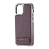 Чохол Jinduka Leather Hybrid iPhone 12 Purple