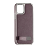 Чохол Jinduka Leather Hybrid iPhone 12 Purple