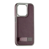 Чохол Jinduka Leather Hybrid iPhone 15 Pro Purple