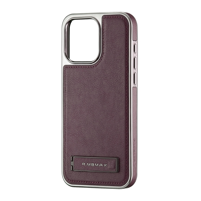 Чохол Jinduka Leather Hybrid iPhone 15 Pro Max Purple