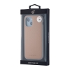 Чехол Jinduka Leather Case with MagSafe iPhone 12 Beige