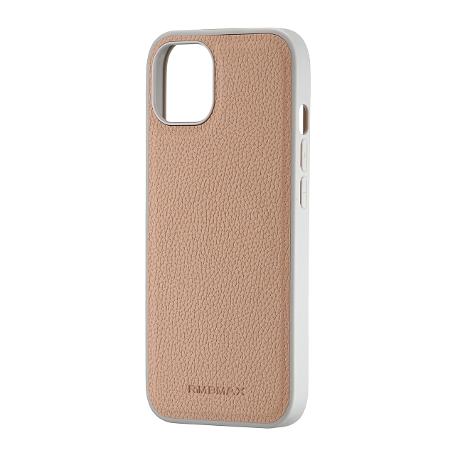 Чехол Jinduka Leather Case with MagSafe iPhone 13 Beige