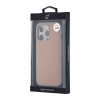 Чехол Jinduka Leather Case with MagSafe iPhone 13 Pro Beige