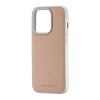 Чехол Jinduka Leather Case with MagSafe iPhone 14 Pro Beige