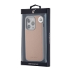 Чохол Jinduka Leather Case with MagSafe iPhone 14 Pro Beige