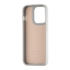 Чохол Jinduka Leather Case with MagSafe iPhone 14 Pro Beige