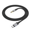 Кабель  Hoco UPA26 Fresh digital audio conversion cable Type-C Black (UPA26)