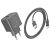 СЗУ Hoco CS11A Ocean single port charger set(Type-C)(EU) Black