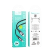 Кабель Hoco X102 Fresh 60W charging data cable Type-C to Type-C Black (X102)