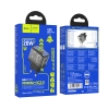МЗП Hoco N34 Dazzling dual-port PD20W+QC3.0 charger (EU) Transparent Black