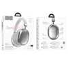 Навушники Bluetooth Hoco W35 MAX wireless headphones Silver