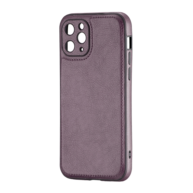 Чохол Jinduka Leather Protected Camera iPhone 11 Pro Purple