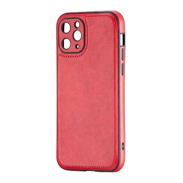Чохол Jinduka Leather Protected Camera iPhone 11 Pro Red