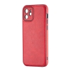 Чехол Jinduka Leather Protected Camera iPhone 12 Red