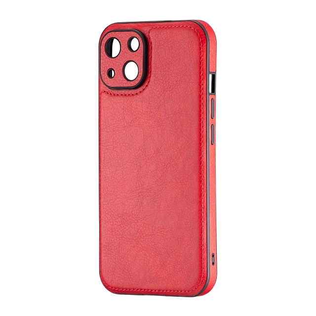 Чехол Jinduka Leather Protected Camera iPhone 14 Red
