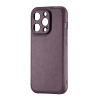 Чохол Jinduka Leather Protected Camera iPhone 14 Pro Purple