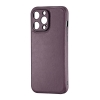 Чохол Jinduka Leather Protected Camera iPhone 14 Pro Max Purple