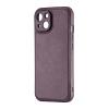 Чохол Jinduka Leather Protected Camera iPhone 15 Purple