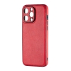 Чохол Jinduka Leather Protected Camera iPhone 15 Pro Max Red