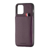 Чохол Jinduka Leather Pocket iPhone 12 Purple