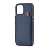 Чохол Jinduka Leather Pocket iPhone 12 Pro Max Blue