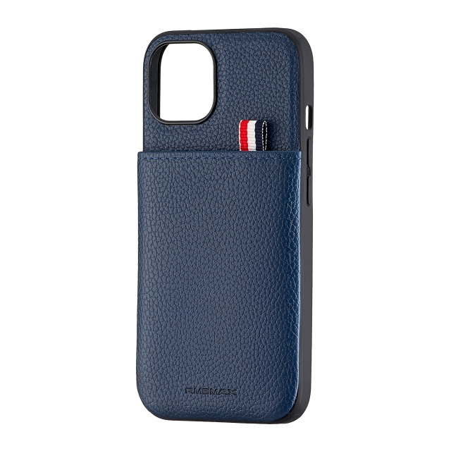 Чохол Jinduka Leather Pocket iPhone 13 Blue