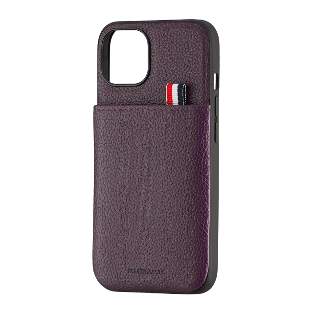 Чехол Jinduka Leather Pocket iPhone 13 Purple