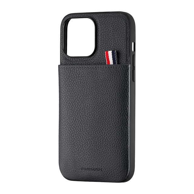 Чехол Jinduka Leather Pocket iPhone 13 Pro Max Black