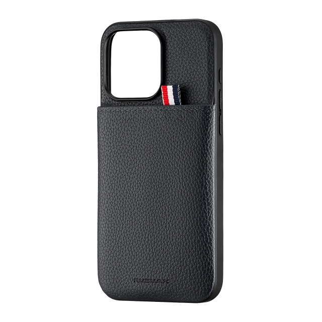 Чохол Jinduka Leather Pocket iPhone 15 Pro Max Black