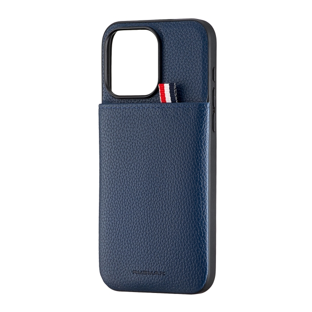 Чехол Jinduka Leather Pocket iPhone 15 Pro Max Blue